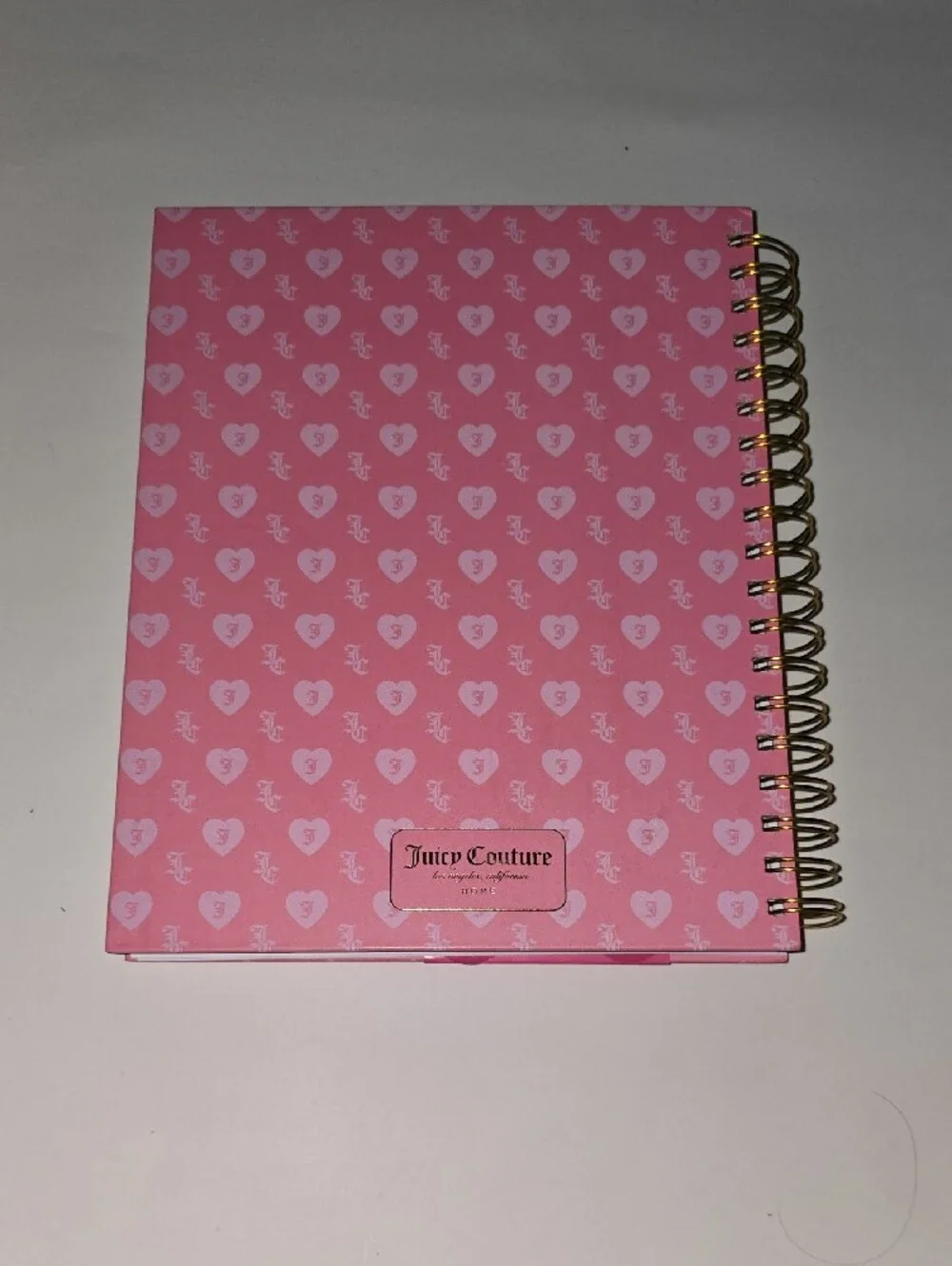 Juicy Couture Pink Journal with Pen